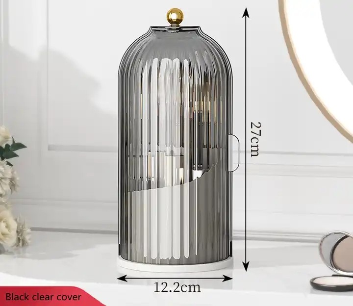 360° Rotating Luxury Makeup Brushes Holder