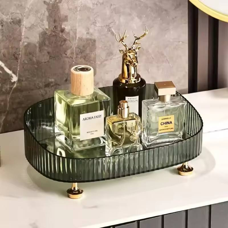 Makeup Perfume Tray and Bathroom Storage
