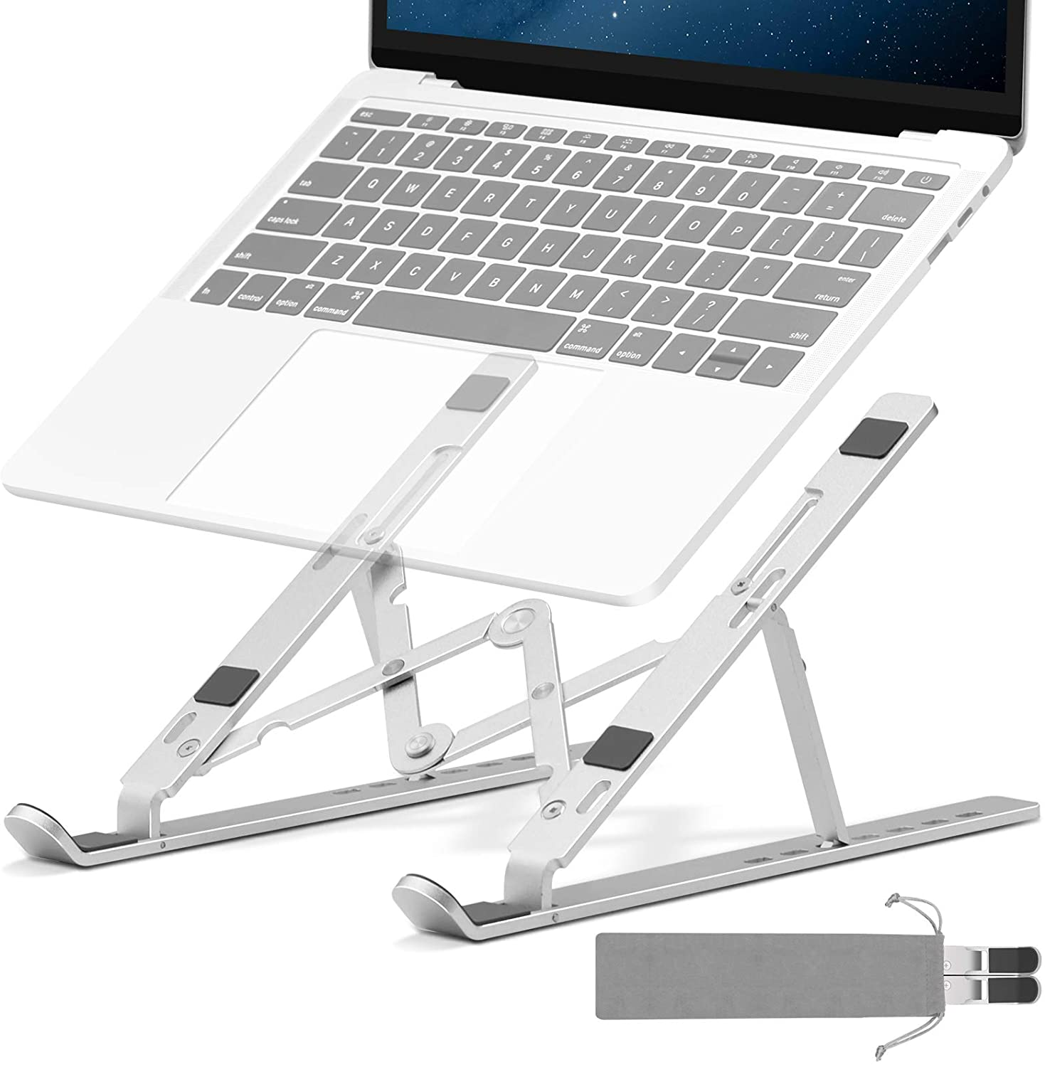 Aluminum Alloy Adjustable Portable Folding Notebook Stand
